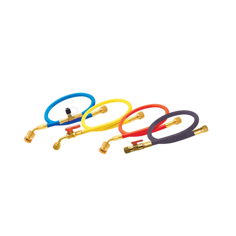 Uniweld EZ5HS Hose Set, EZ-Turn 5' Soft Magic Barrier anti-Blowback,Red, Yellow, Blue - Image 3